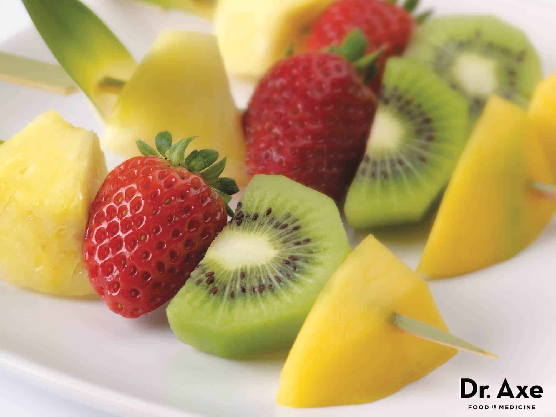 Fruit kabob recipe - Dr. Axe