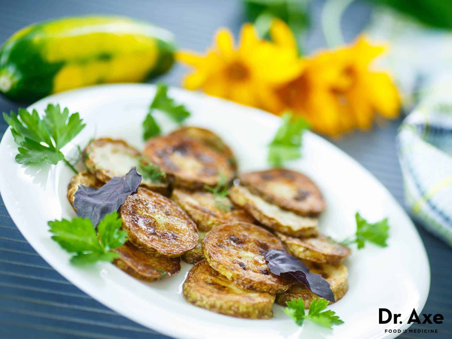 Zucchini chips recipe - Dr. Axe