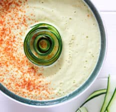 Cucumber detox soup