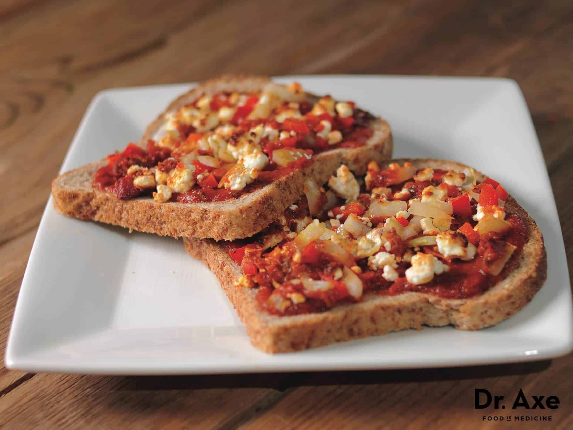 Quick personal pizza recipe - Dr. Axe