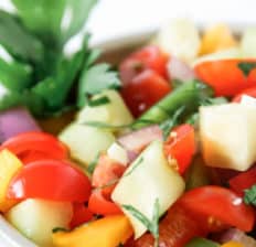 Cucumber salsa - Dr. Axe