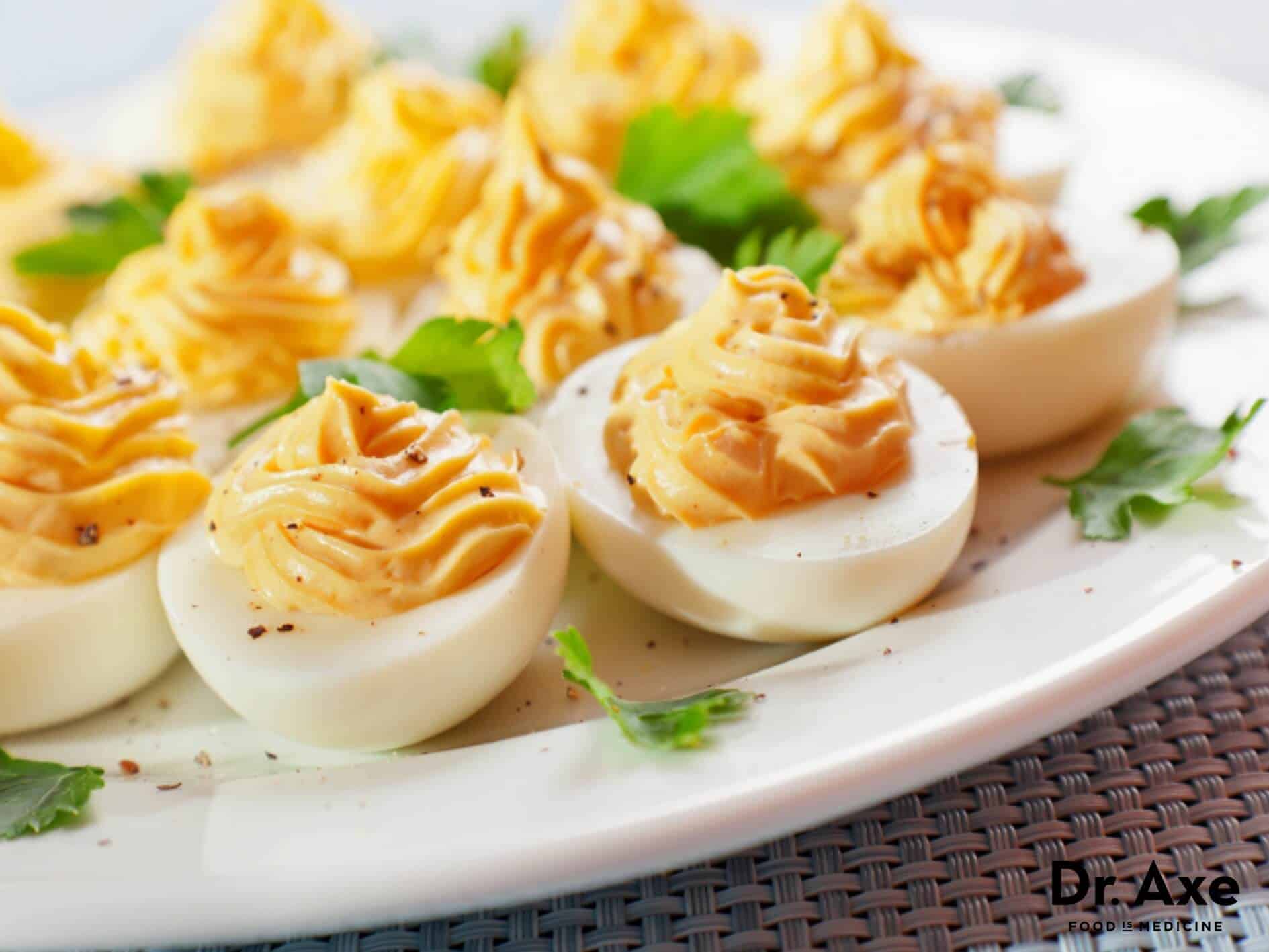 Deviled eggs recipe - Dr. Axe