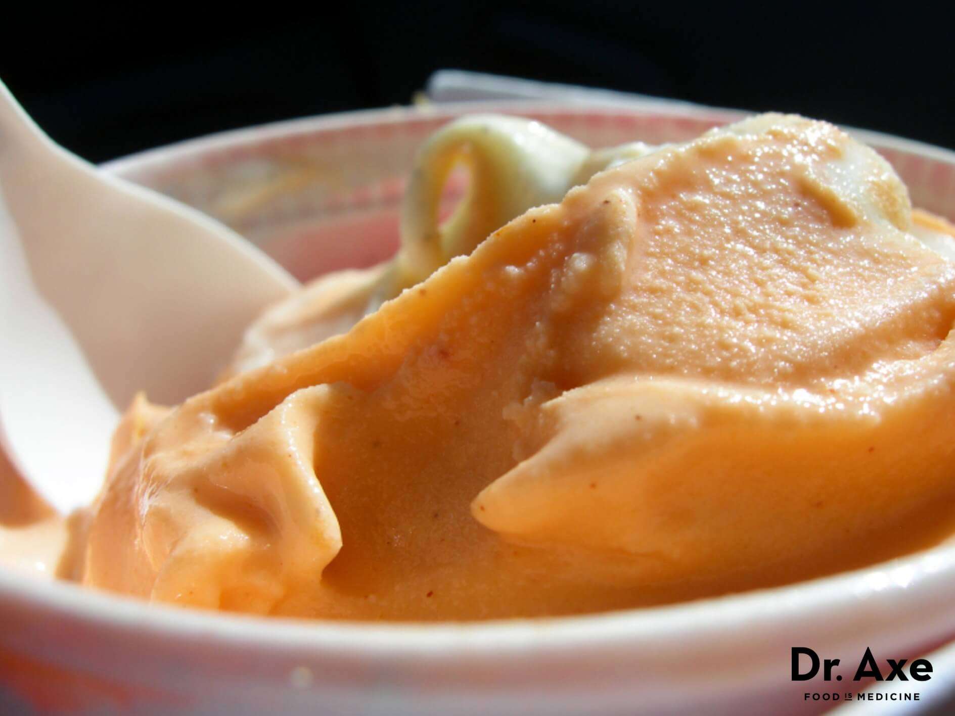 Mango coconut ice cream recipe - Dr. Axe