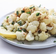 Lemon roasted cauliflower recipe - Dr. Axe
