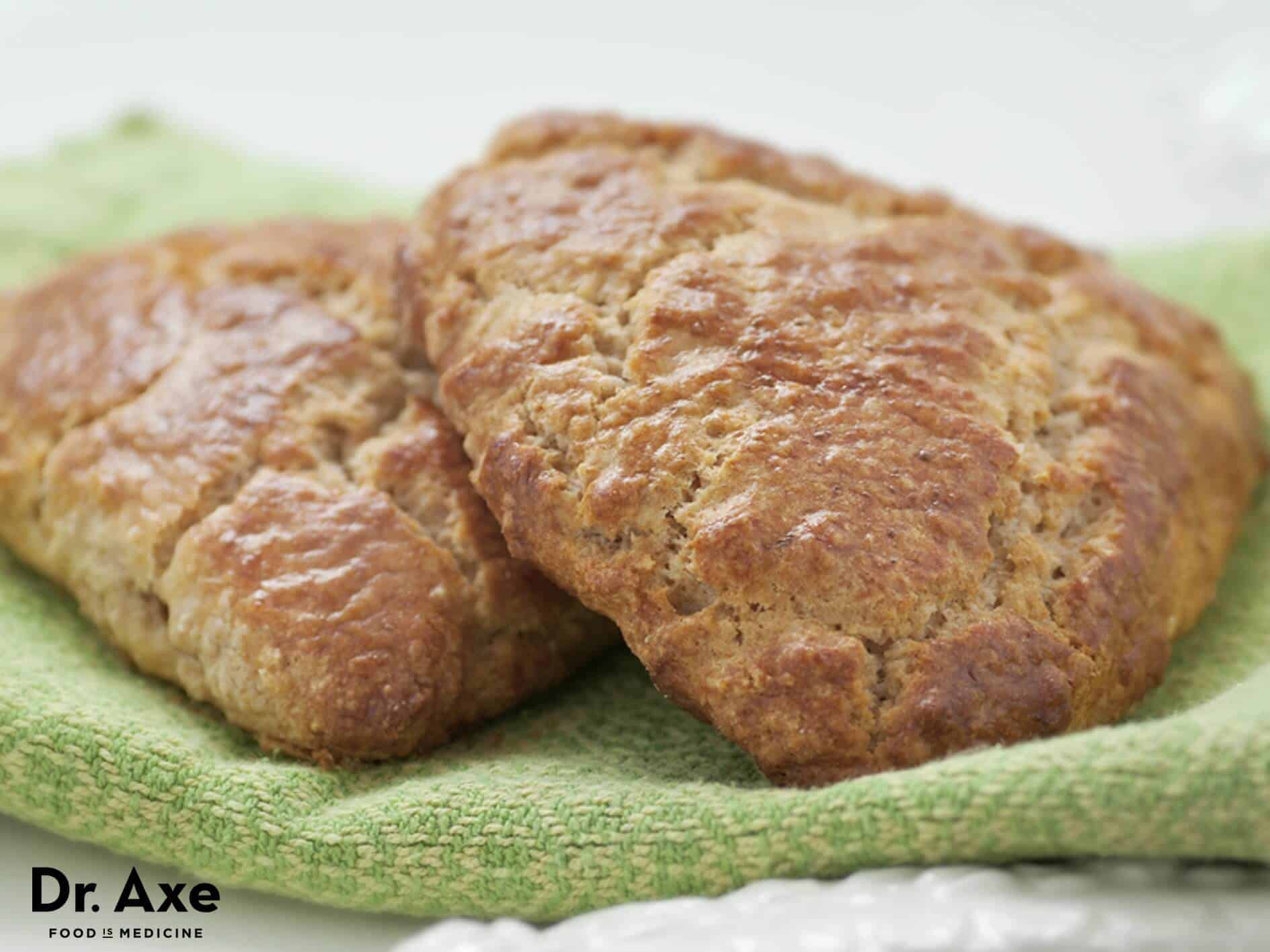 Gluten free lemon ginger scone recipe - Dr. Axe