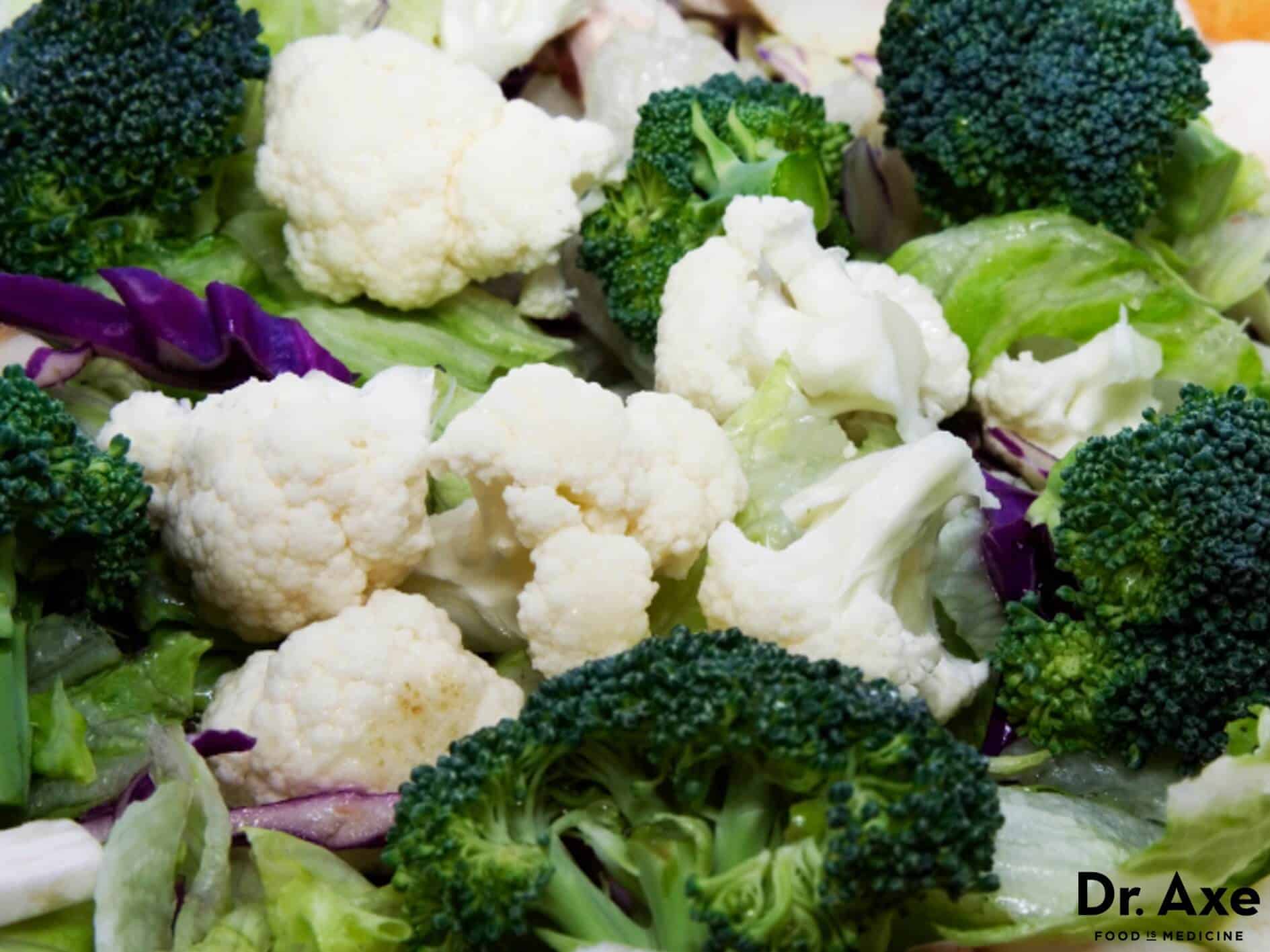 Raw veggie salad recipe - Dr. Axe