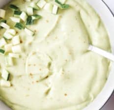 Chilled avocado and zucchini soup - Dr. Axe