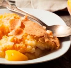 Peach cobbler recipe - Dr. Axe