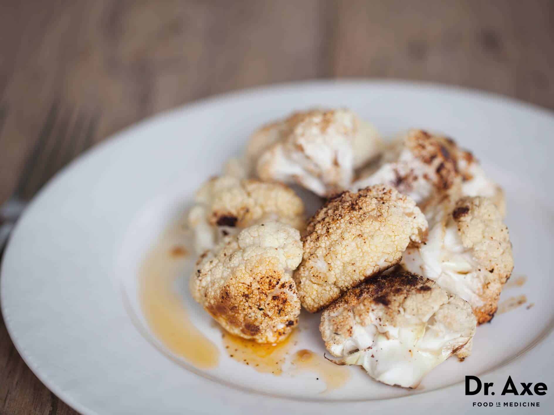 Baked cauliflower recipe - Dr. Axe