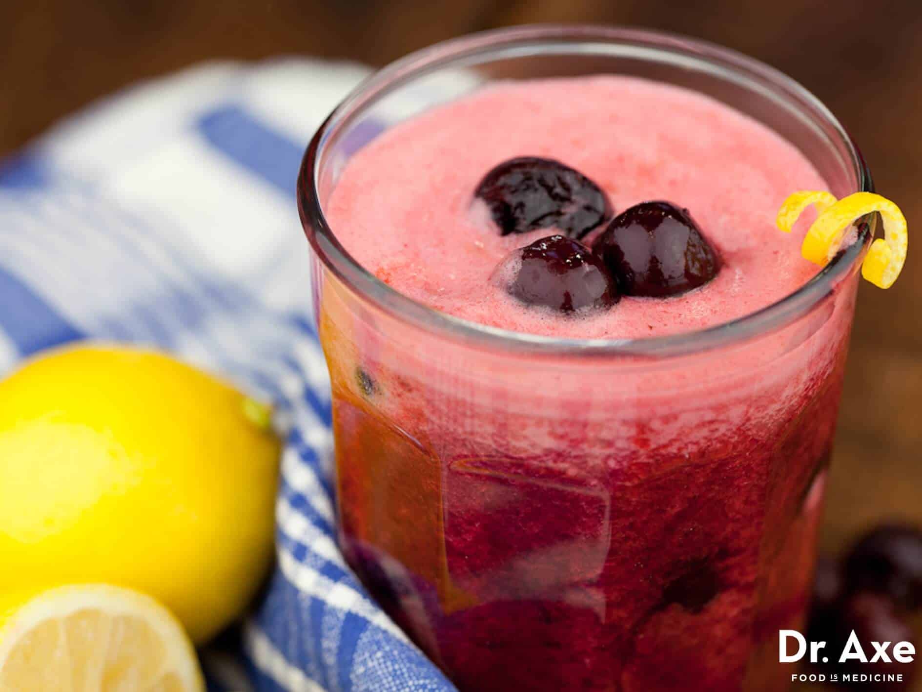 Cherry limeade recipe - Dr. Axe