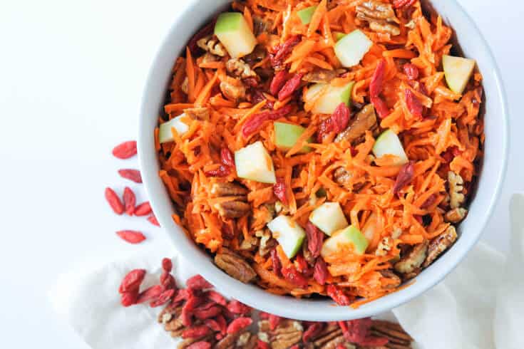 Raw superfood carrot salad recipe - Dr. Axe