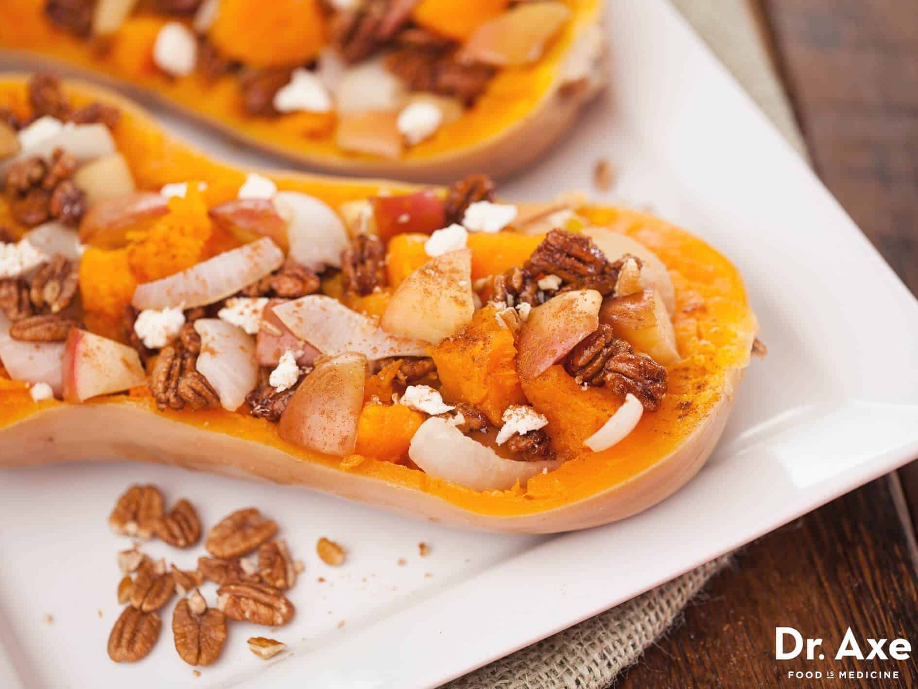 Butternut squash bake recipe - Dr. Axe