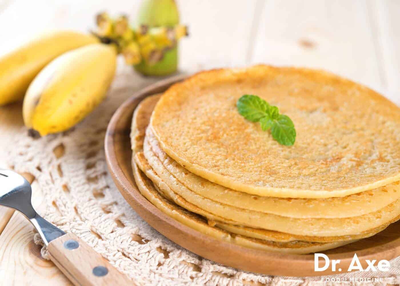 Coconut banana crepes recipe - Dr. Axe