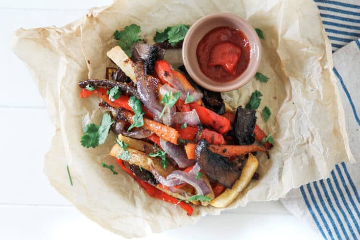 Baked vegetable fries recipe - Dr. Axe
