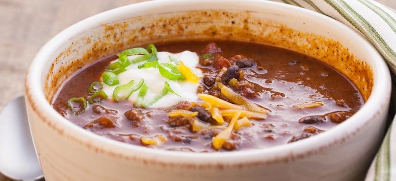 Slow cooker bison chili recipe - Dr. Axe