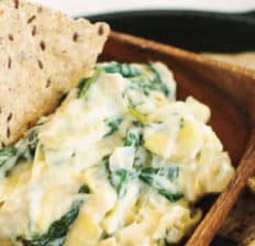 Spinach artichoke dip - Dr. Axe