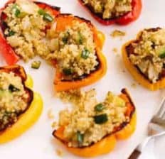 Quinoa stuffed peppers - Dr. Axe