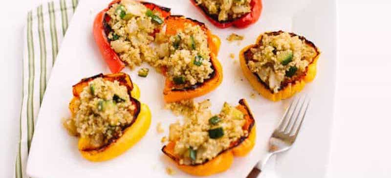 Quinoa stuffed peppers - Dr. Axe