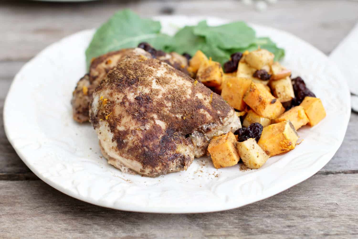 Baked chicken thighs recipe - Dr. Axe