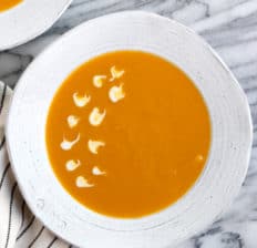 Acorn squash soup
