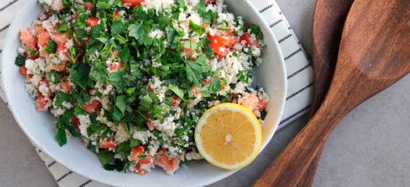 Cauliflower tabbouleh - Dr. Axe