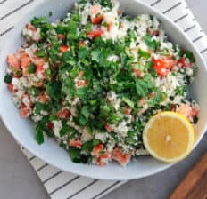 Cauliflower tabbouleh - Dr. Axe