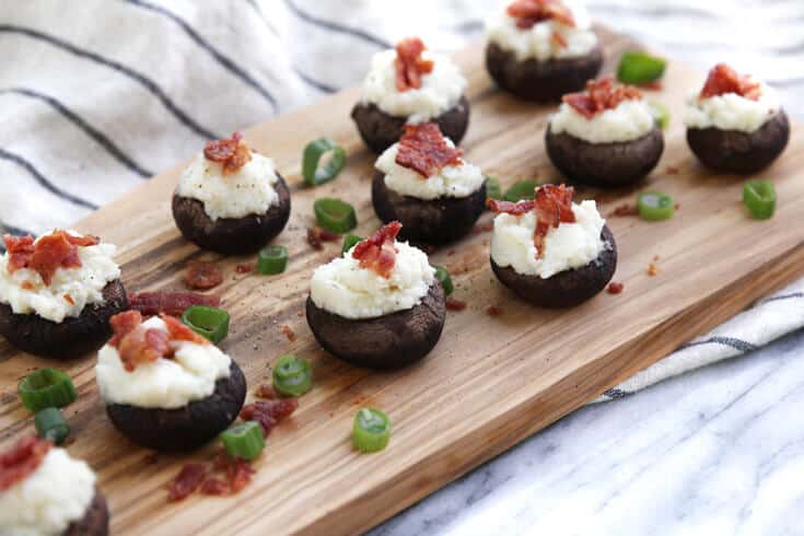 Stuffed mushrooms recipe - Dr. Axe