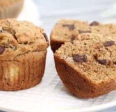 Chocolate banana muffins - Dr. Axe