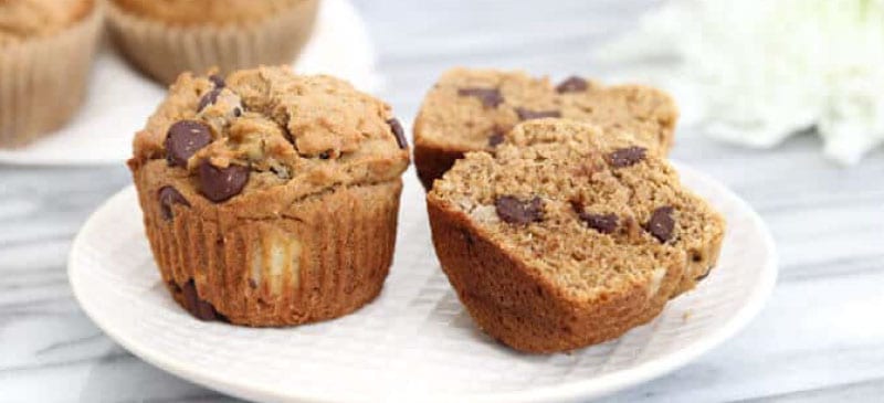 Chocolate banana muffins - Dr. Axe