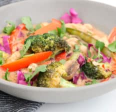Thai chicken stir fry