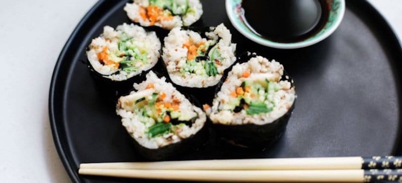 Vegan sushi - Dr. Axe