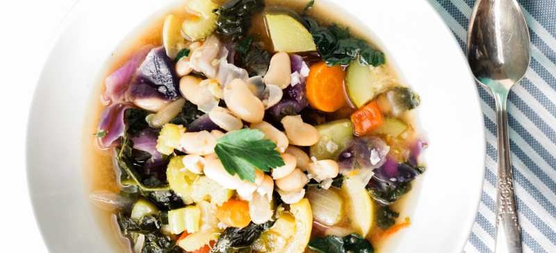 Tuscan white bean soup - Dr. Axe