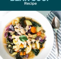 Tuscan white bean soup - Dr. Axe