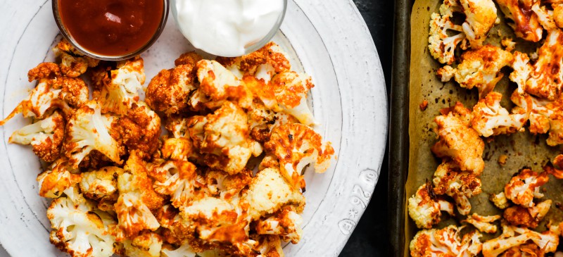 Buffalo cauliflower bites - Dr. Axe