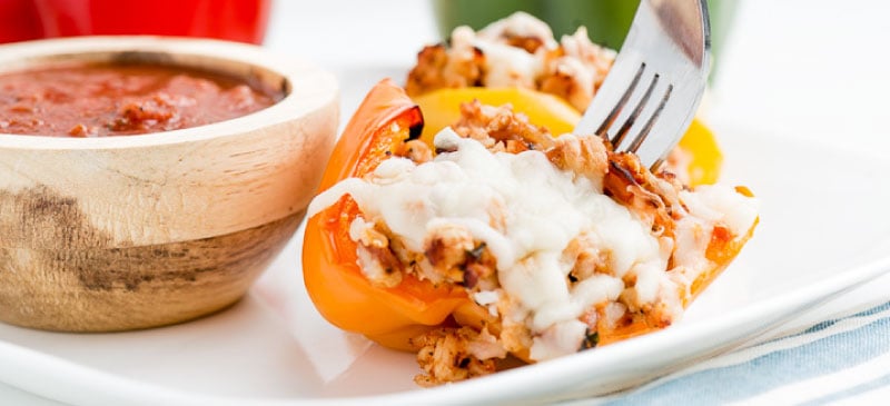 Stuffed bell peppers