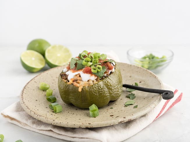 Stuffed bell peppers recipe - Dr. Axe