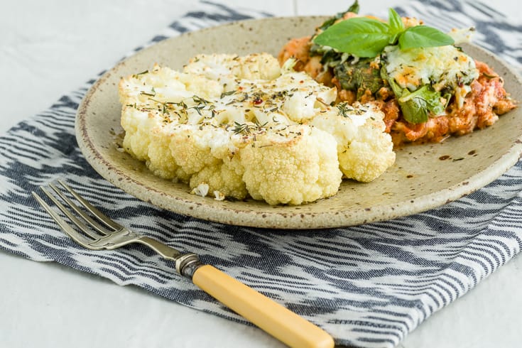 Cauliflower steak recipe - Dr. Axe