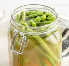 Pickled green beans