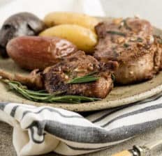 Grilled lamp chops
