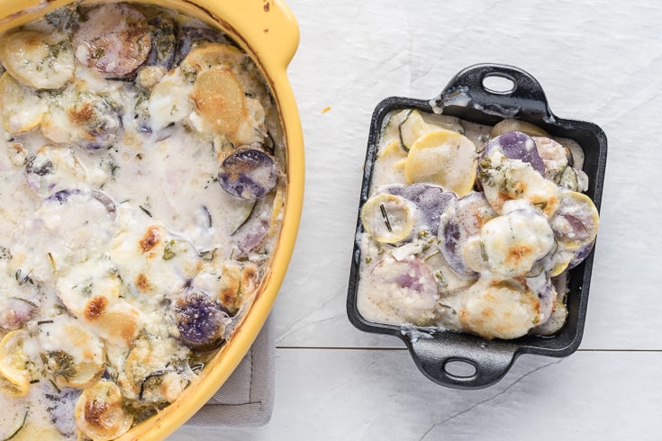 Potatoes au gratin recipe - Dr. Axe