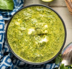 Palak paneer