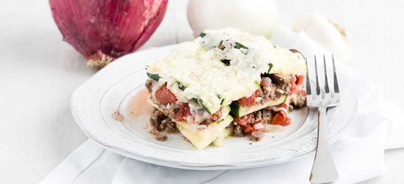 Zucchini lasagna recipe - Dr. Axe