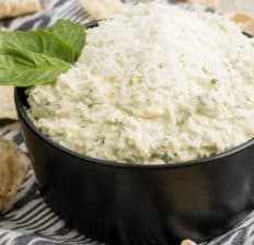 Goat cheese and artichoke dip - Dr. Axe