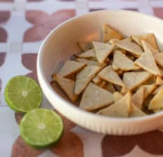 Keto tortilla chips recipe